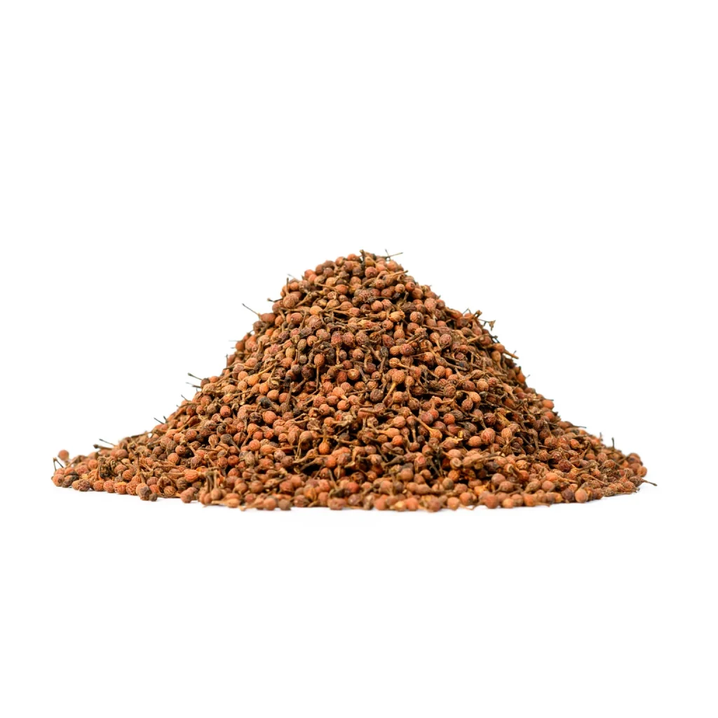 Poivre Voatsiperifery rouge sauvage de Madagascar