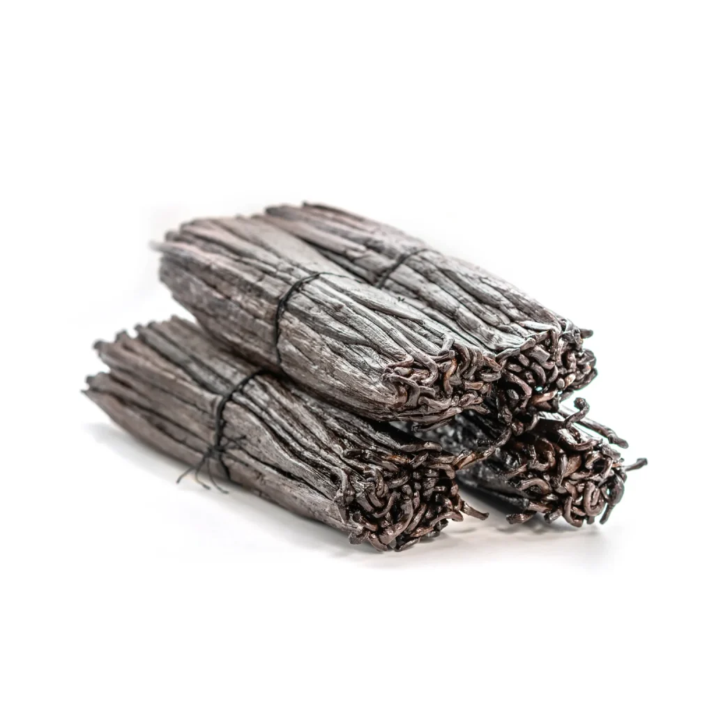 Gousses de vanille Bourbon noire Grade A de Madagascar