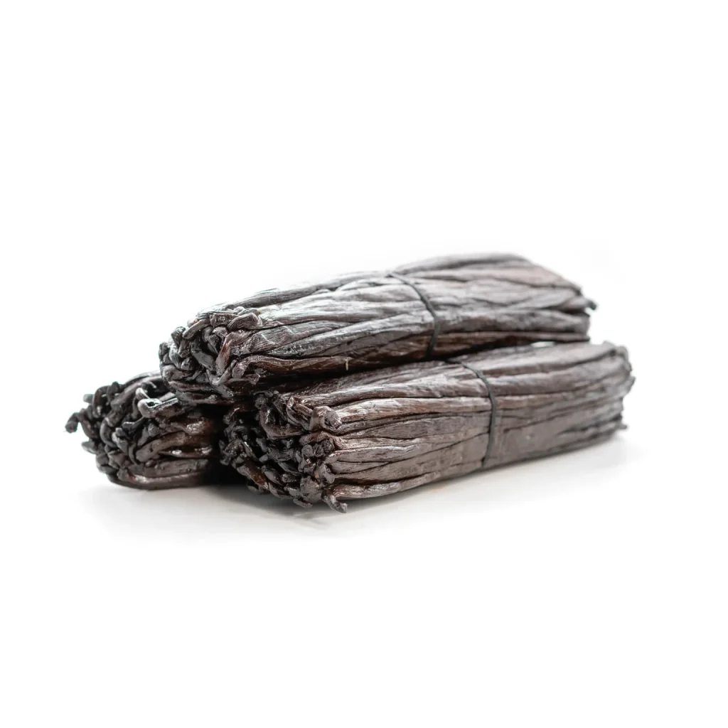 Gousses de vanille noire TSY TAITRY Grade Premium 18 cm — Madagascar